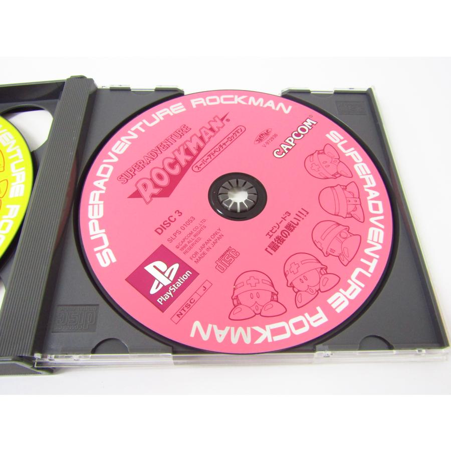 PlayStation Super Adventure Mega Man Game Software �ßWE1872