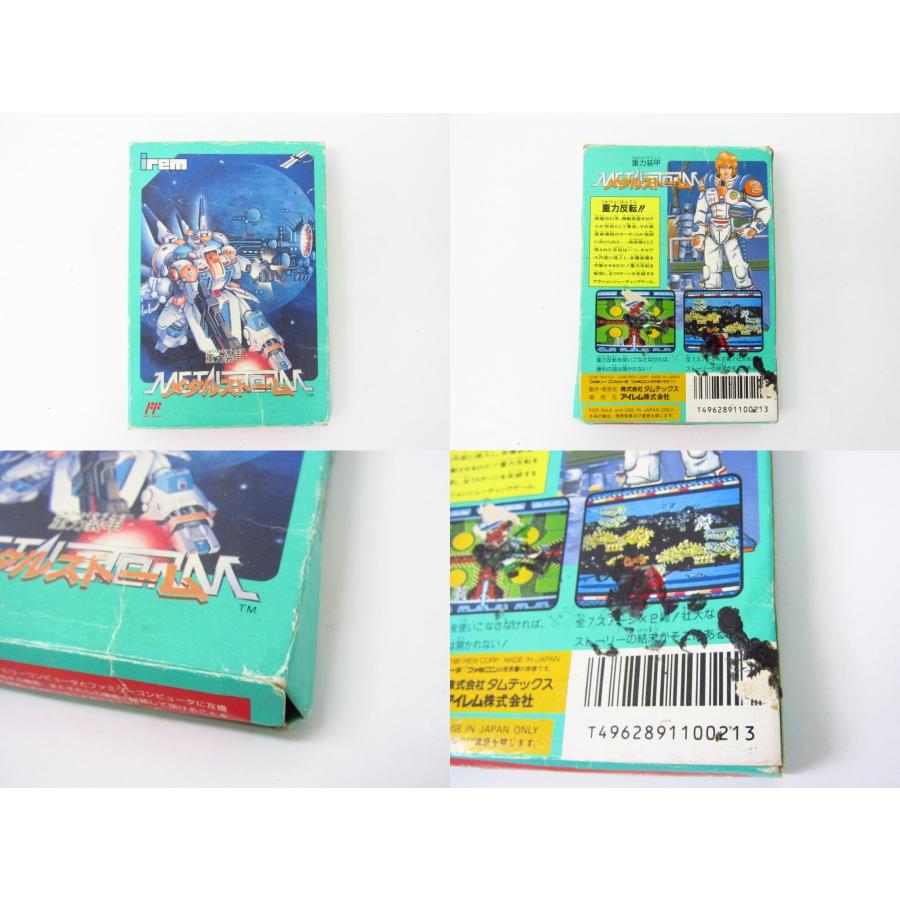 Irem Gravity Armor Metal Storm TIX-4M for Famicom (Box and Instruction Manual Included) ◆GE432