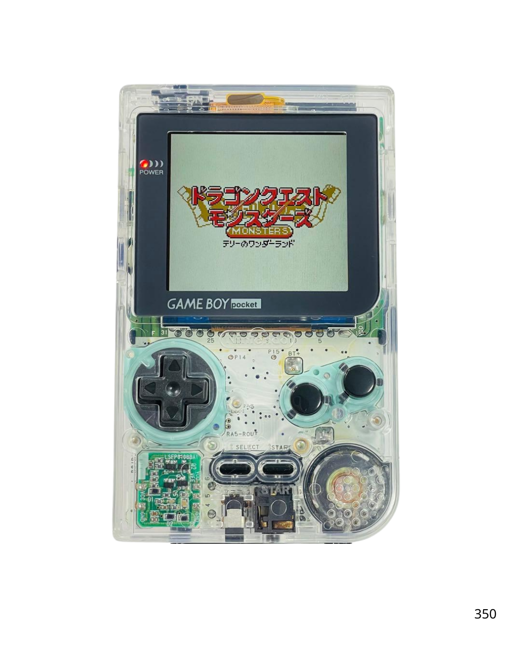 Game Boy Pocket Clear Color IPS LCD custom