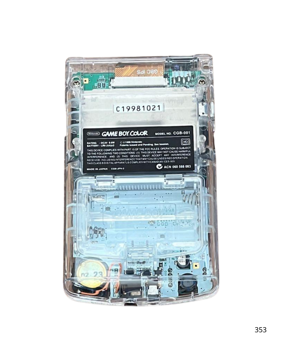 Game Boy Color IPS LCD custom