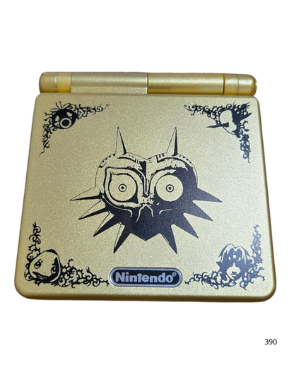 Game Boy Advance SP Zelda: Majora's Mask IPS LCD custom