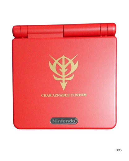 Game Boy Advance SP (Char's Custom Color) "SD Gundam G Generation Advance Bundle Edition