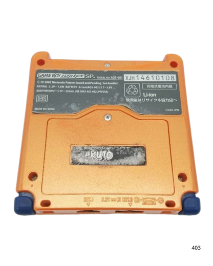Game Boy Advance SP Naruto