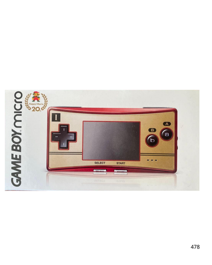 Game Boy Micro Famicom Color Unused