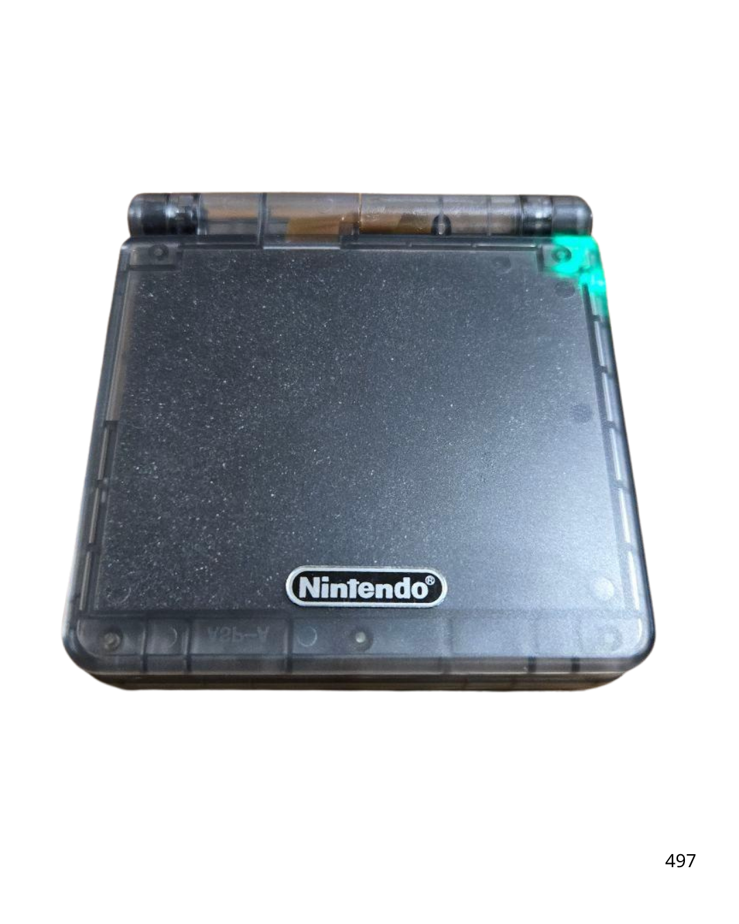 Game Boy AdvanceSP Skeleton Black Blue IPS LCD Custom