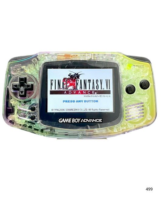 Game Boy Advance Aurora x Black IPS LCD Custom
