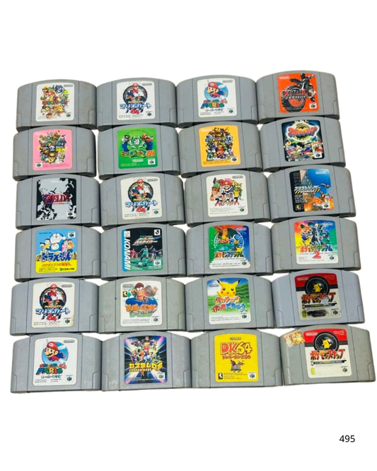 Nintendo 64 Game Software Set of 24 Junk