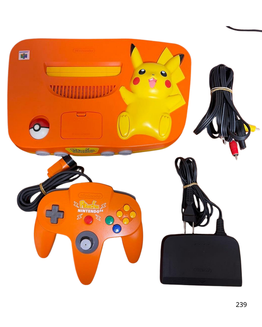 Nintendo 64 Pikachu Edition orange