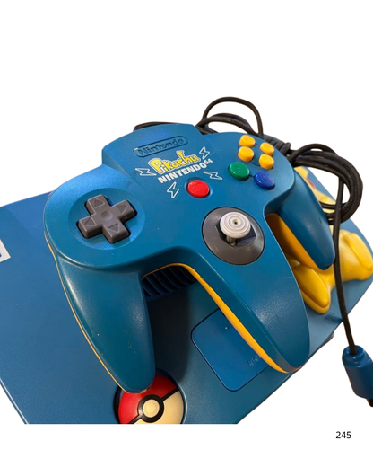 Nintendo 64 Pikachu Edition Blue