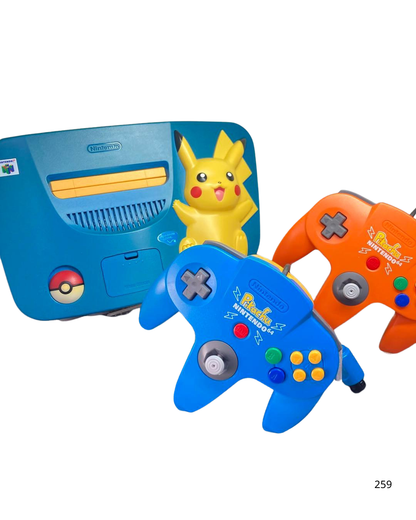 Nintendo 64 Pikachu Edition Blue
