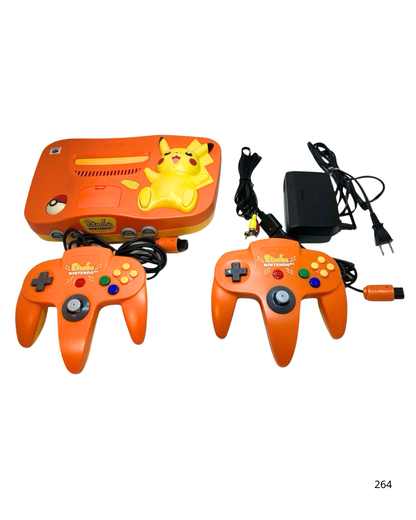 Nintendo 64 Pikachu Edition orange
