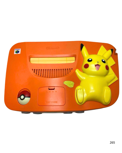 Nintendo 64 Pikachu Edition orange