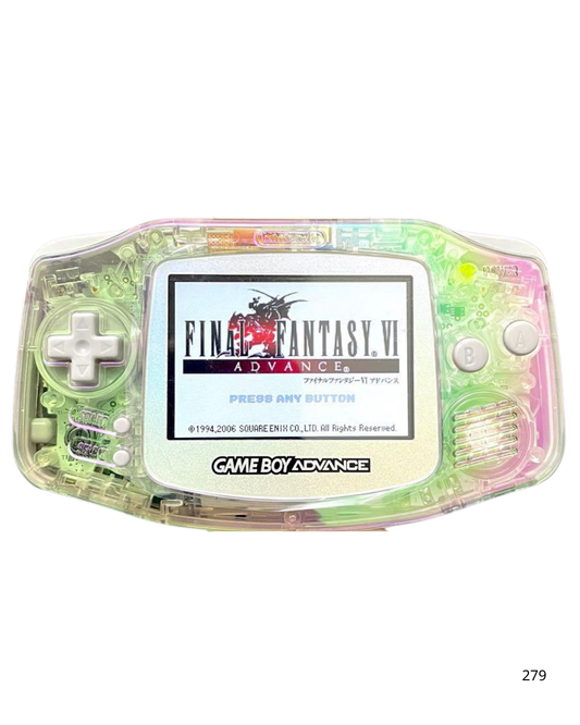 Game Boy Advance Aurora Clear IPS LCD custom