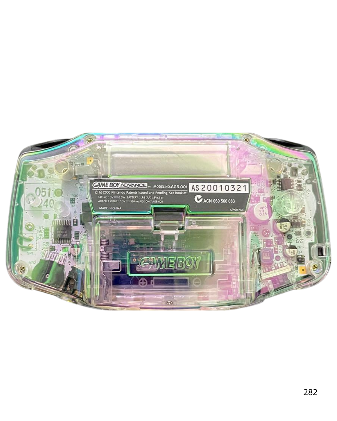 Game Boy Advance Aurora Clear IPS LCD custom