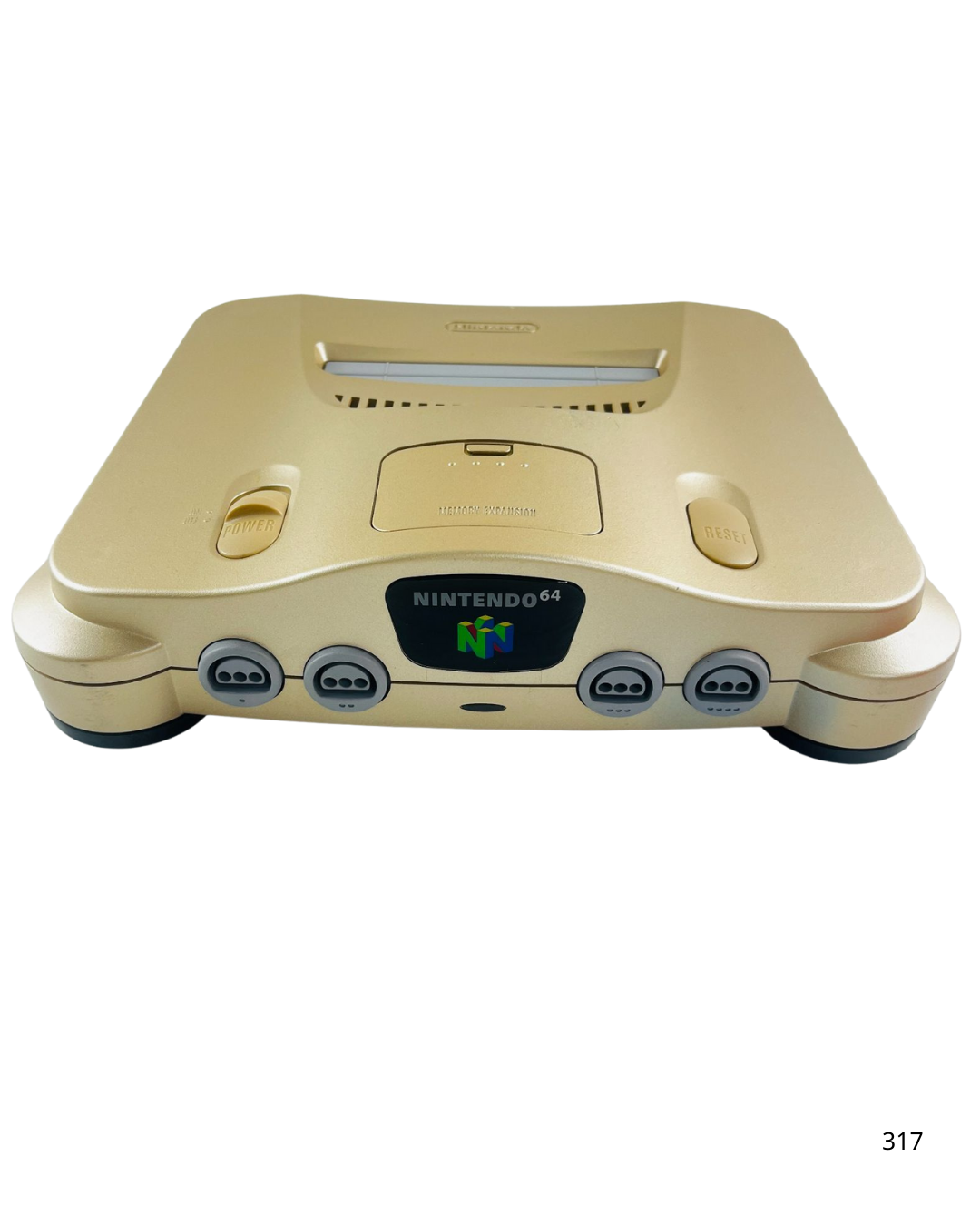Nintendo 64 console gold