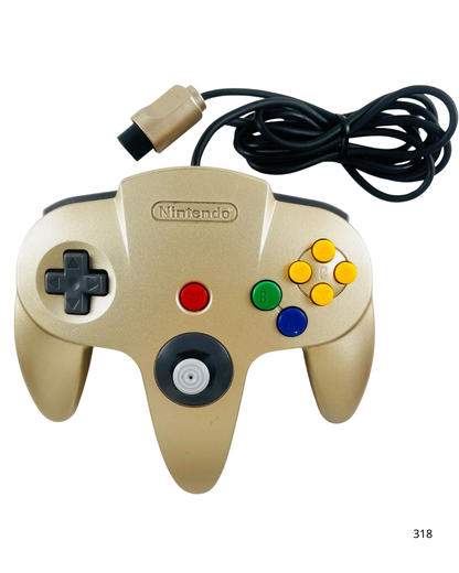 Nintendo 64 console gold