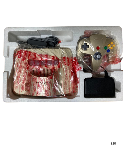 Nintendo 64 console gold