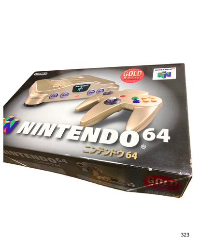 Nintendo 64 console gold