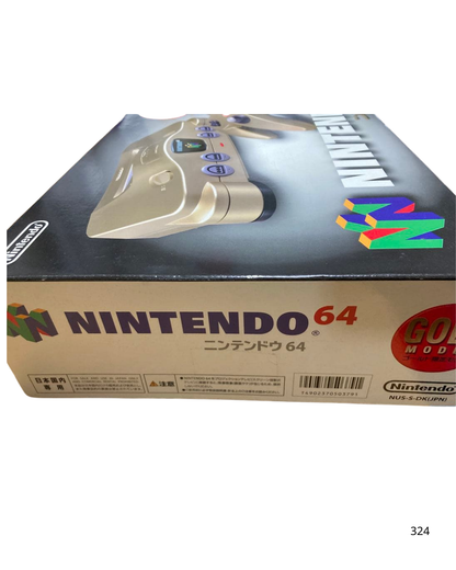 Nintendo 64 console gold