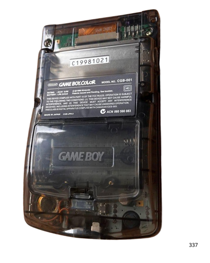 Game Boy Color Clear black  IPS LCD Custom