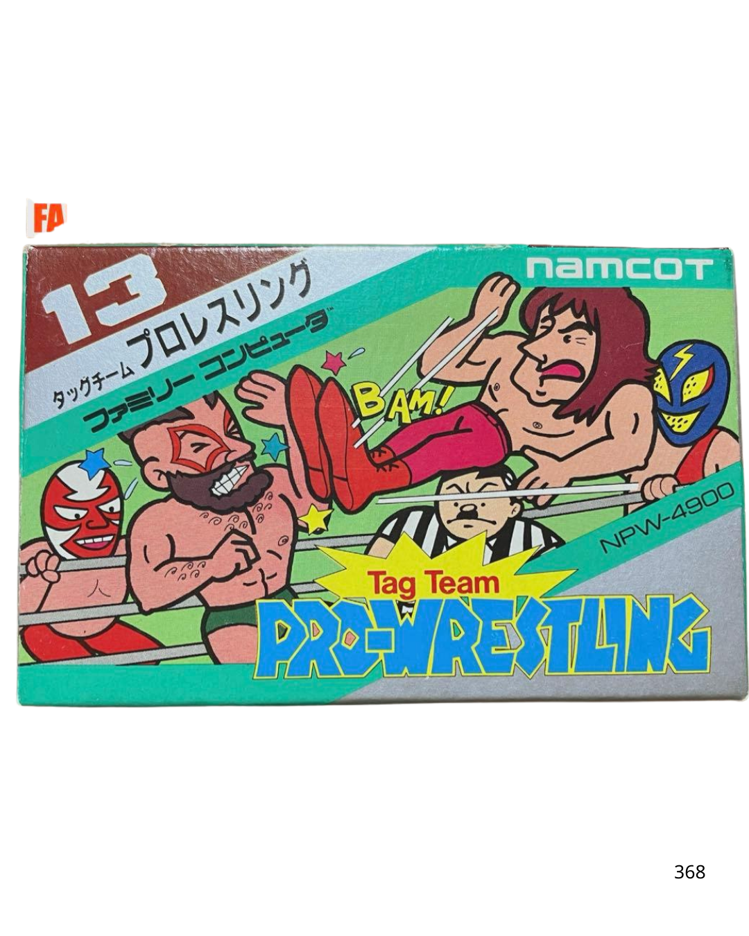 Famicom software Tag Team Pro Wrestling