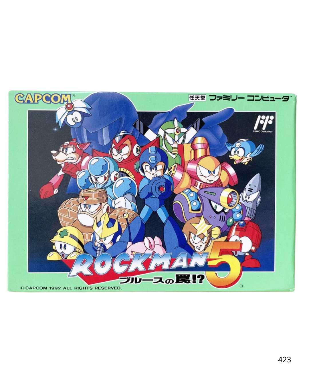 Famicom software Rockman 5