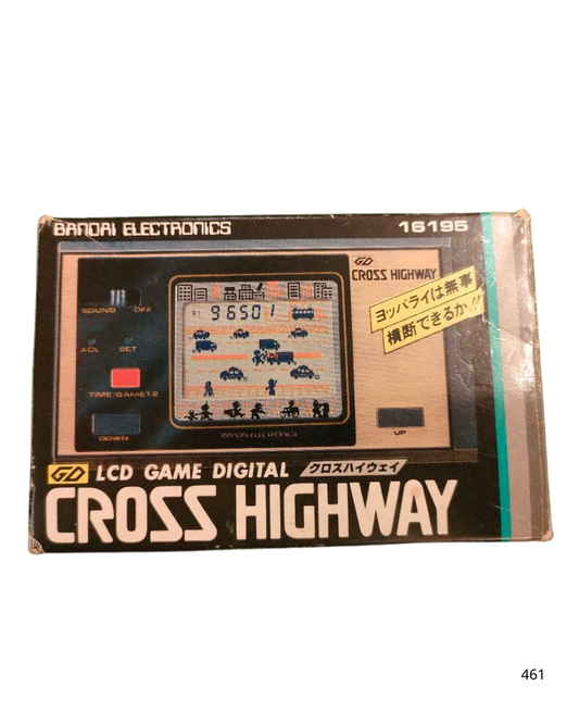 Bandai Game & Watch Cross Highway - Super Rare