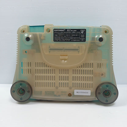 Nintendo 64 console Clear Blue
