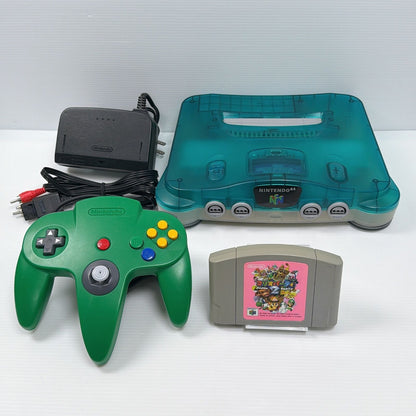 Nintendo 64 console Clear Blue