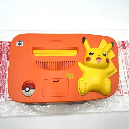 Like new Nintendo 64 Pikachu Edition orange