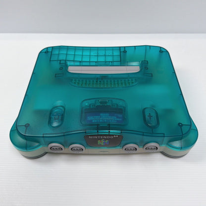 Nintendo 64 console Clear Blue