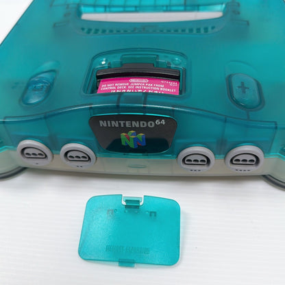 Nintendo 64 console Clear Blue