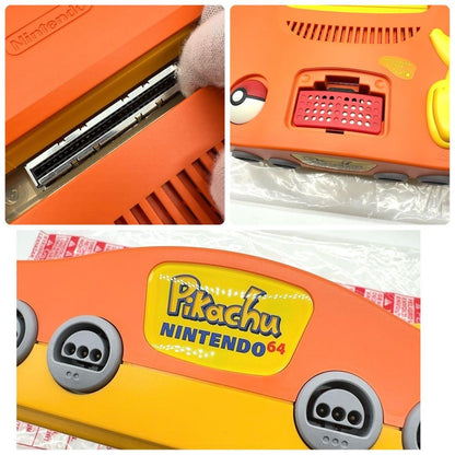 Like new Nintendo 64 Pikachu Edition orange