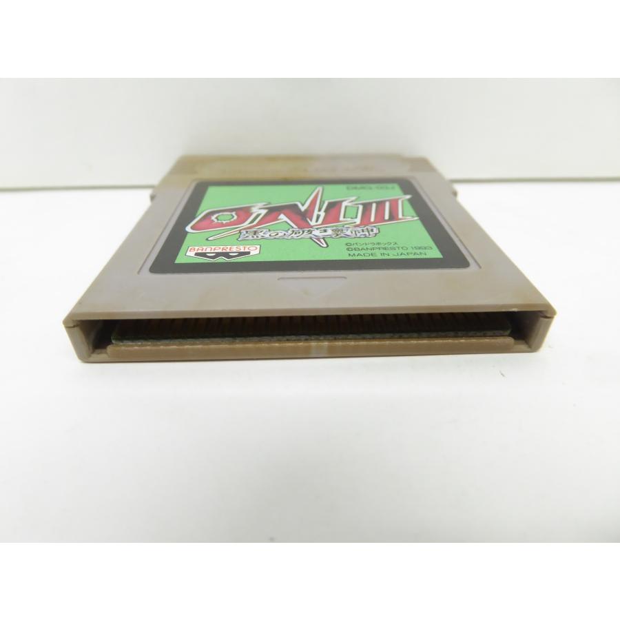 Game Boy ONI 3 III Black God of Destruction DMG-03J Retro Software �¢WE1096