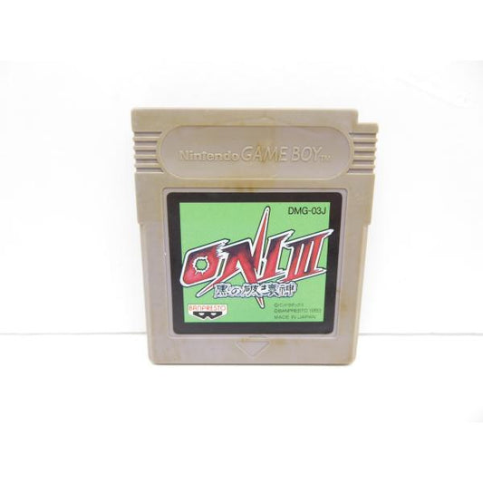 GB Game Boy ONI III Black God of Destruction Software Game �¢WE1716