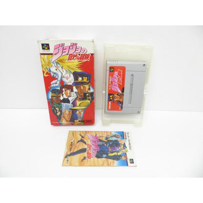 Super Famicom JoJo's Bizarre Adventure Software Game �¢WE1814