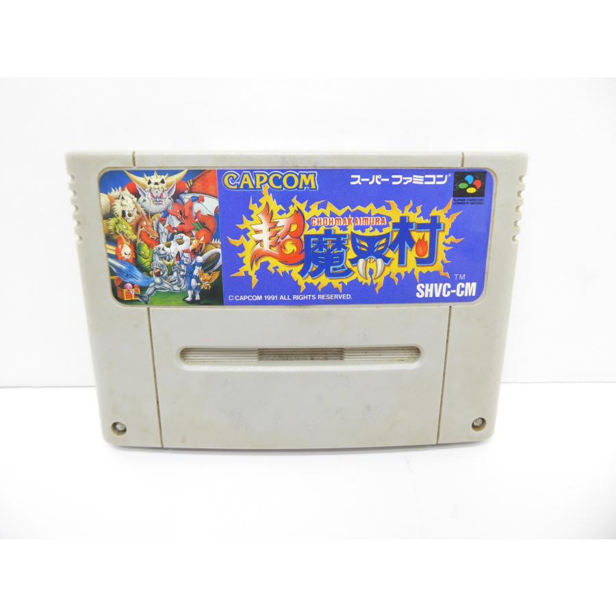 Super Famicom Super Makaimura software game �¢WE1817