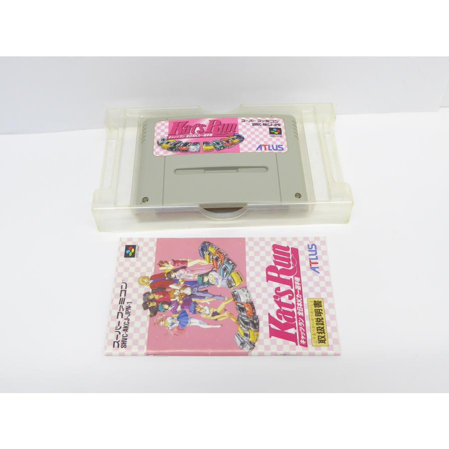 Super Famicom KAT'S RUN All Japan K-Car Championship Software Game �¢WE1821