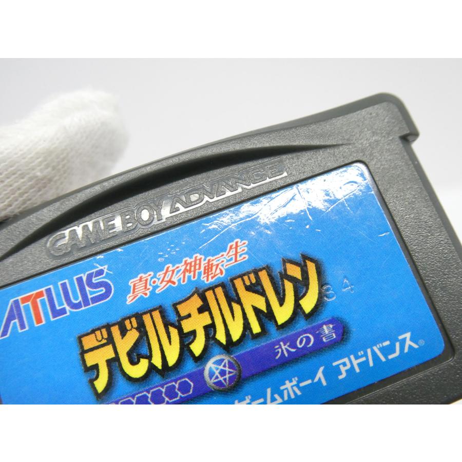 Game Boy Advance Shin Megami Tensei Devil Children Book of Ice Retro Game Software �¢WE2195