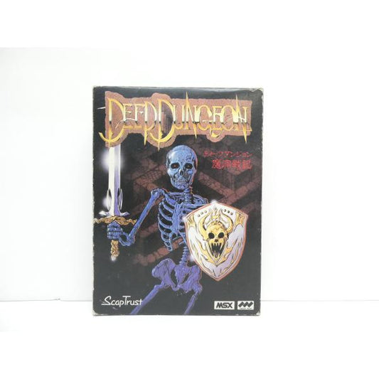 MSX Deep Dungeon Madou Senki Retro Software �¢WE2534