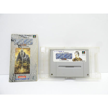 Super Famicom Sword World SFC2 Ancient Giant Legend Retro Software �¢WE2605