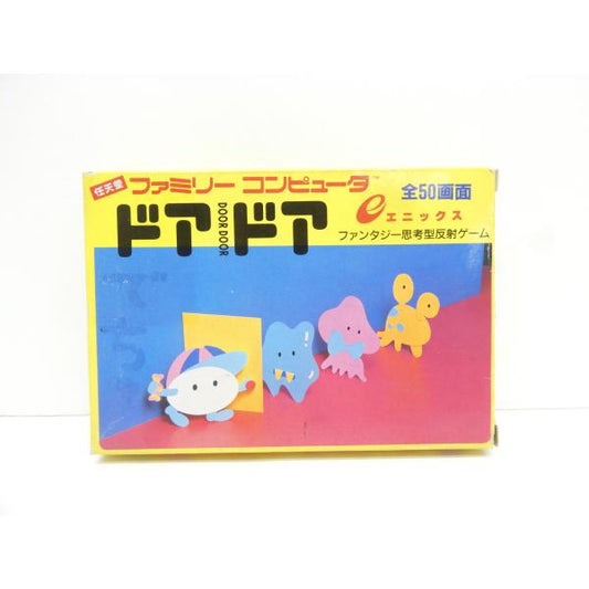 Famicom Door Door (Box has graffiti) Retro Software �¢WE2612