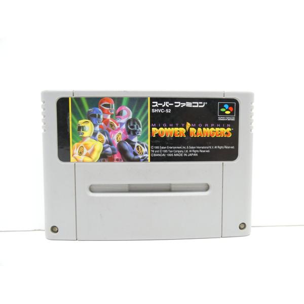 Super Famicom Power Rangers Retro Software �¢WE2621