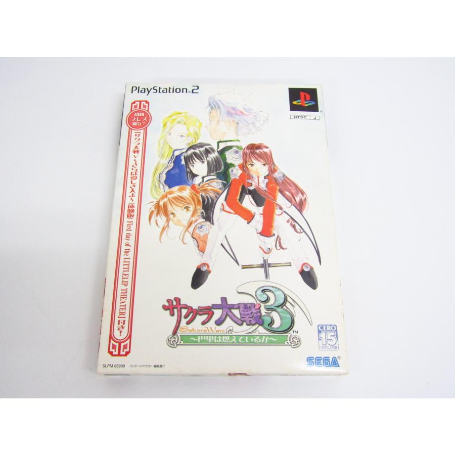 PlayStation 2 PS2 Sakura Wars 3 First Press Edition Game Software �ßWE1863