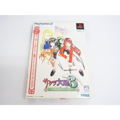 PlayStation 2 PS2 Sakura Wars 3 First Press Edition Game Software �ßWE1863