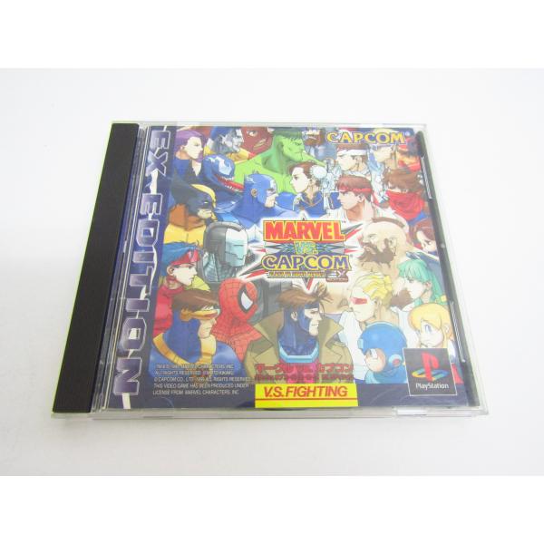 PlayStation MARVEL VS. CAPCOM CLASH OF SUPER HEROES EX EDITION Game Software �ßWE1869
