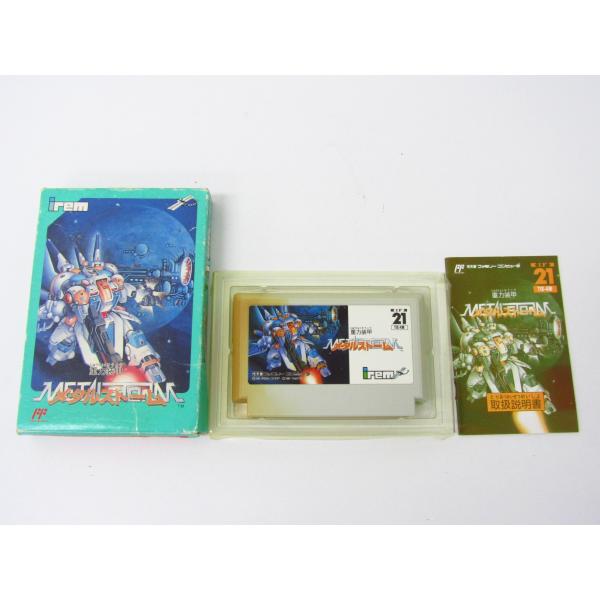 Irem Gravity Armor Metal Storm TIX-4M for Famicom (Box and Instruction Manual Included) ◆GE432