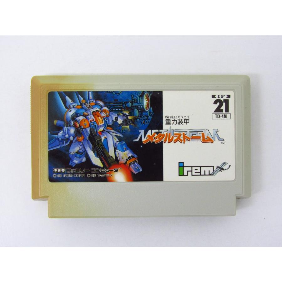 Irem Gravity Armor Metal Storm TIX-4M for Famicom (Box and Instruction Manual Included) ◆GE432