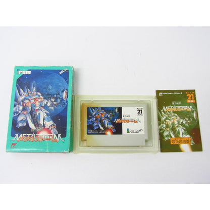 Irem Gravity Armor Metal Storm TIX-4M for Famicom (Box and Instruction Manual Included) ◆GE432