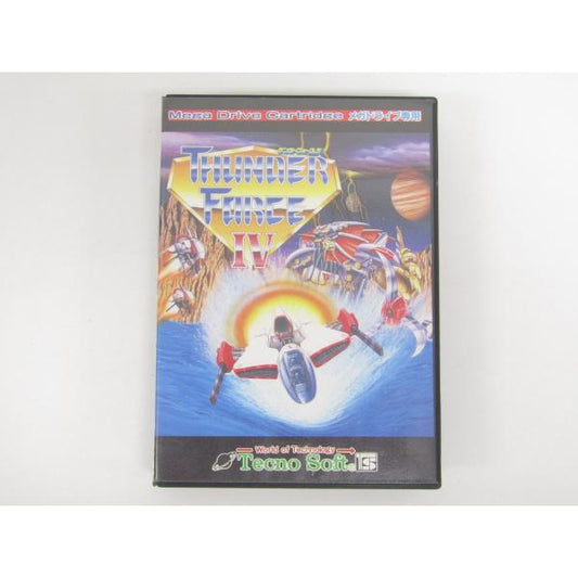 SEGA Mega Drive Thunder Force IV (with manual and case) ◆GE445